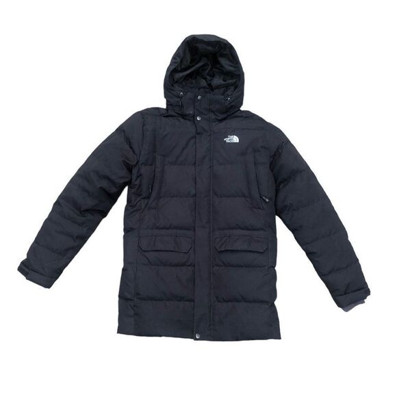 RARE 2012 The North Face Parka Jacket 800 Black Medium - Picture 16 of 16